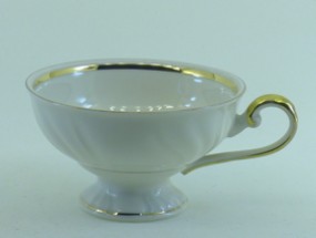 Obertasse  10 cm, Tee mit Fu - 518